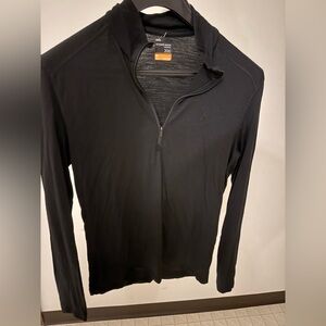 Icebreaker Men's Black Zip-Up Sweater